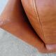 Vintage loft leather armchair DUVIVIER
