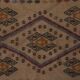 Vintage Turkish hallway rug 52x457 cm