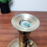 Copper candle holder