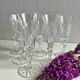 Lot de 6 flûtes cristal St Louis