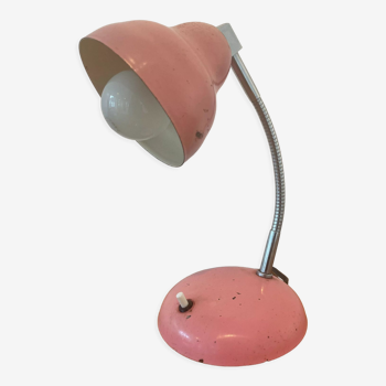 Lampe cocotte rose