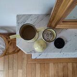 Large enameled coffee pot