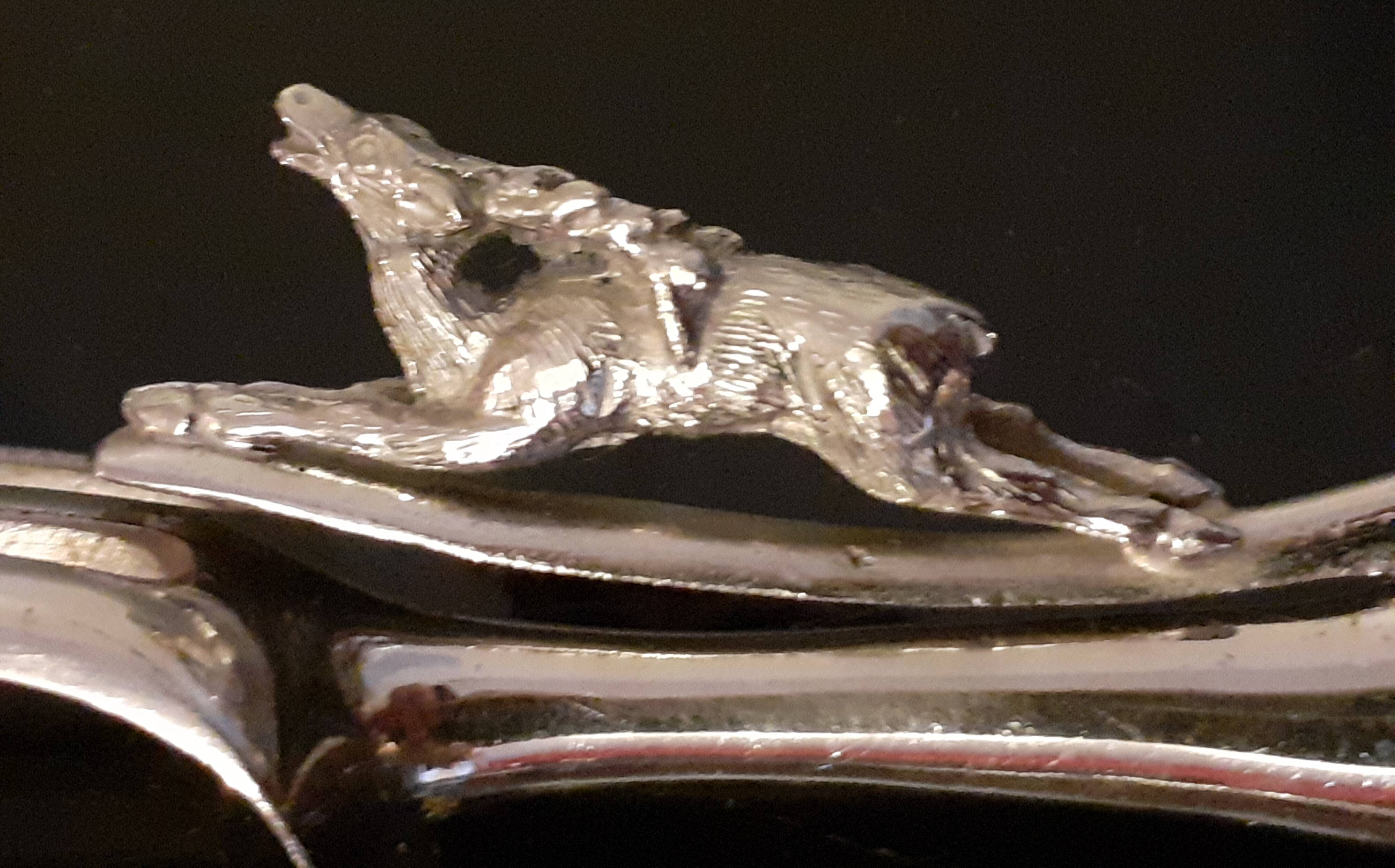 Carving service / Silver sheaths with Minerva punches