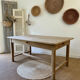 Table de ferme en chêne
