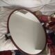 Oval swivel wall mirror design Allibert, 1970