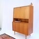 Commode en teck style années 60/70, avec bar, style rétro années 60/70.
