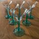 Set of 6 vintage cocktail glasses