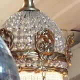 Large chandelier with grapevines