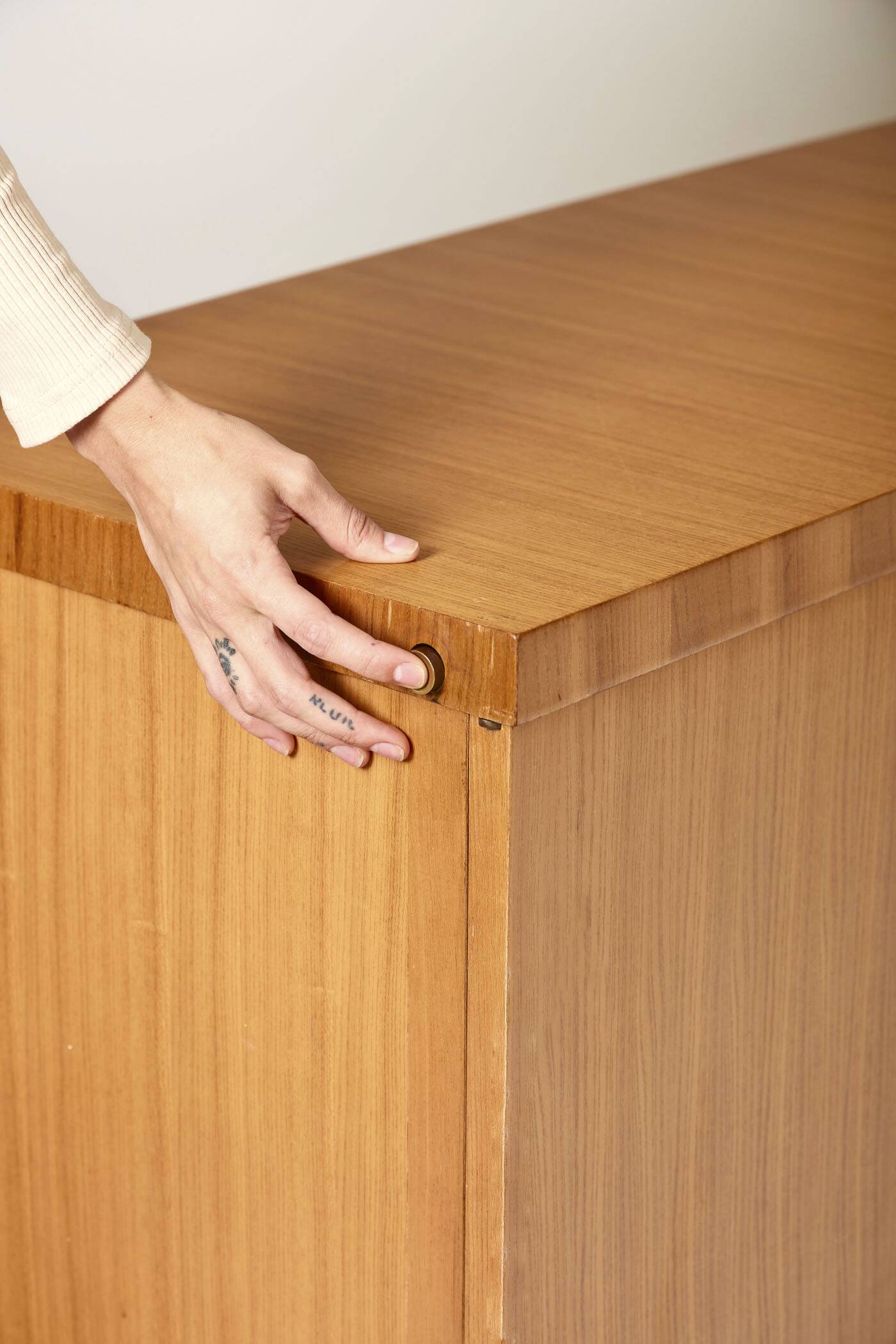 Gérard Guermonprez wooden sideboard