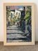 Southern alley, oil on canvas signed