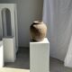 Borneo vase in brown terracotta (1) H35 D23