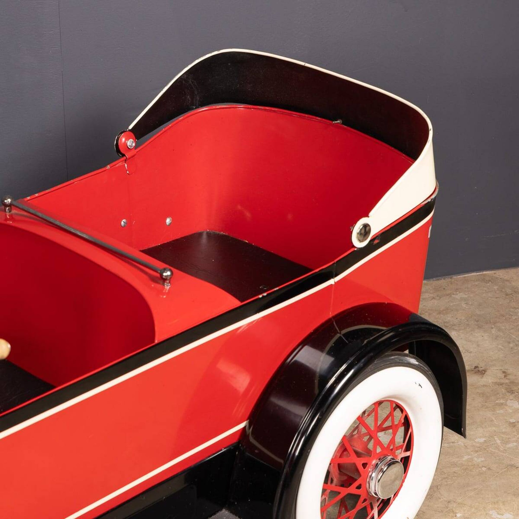 Vintage 20thC Rare American Packard Two Seat Pedal Car