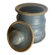 Ceramic pot with movement