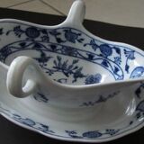 Saucière porcelain meissen blue onion