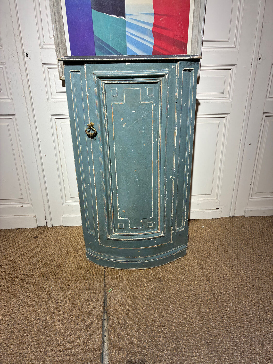 Antique corner cabinet