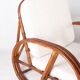 Paire de fauteuils en rotin « bretzels »