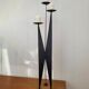 Large Vintage Brutalist Chandelier • Wrought Iron • XXL • 1950