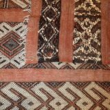 Vintage Moroccan Hanbel Rug - Handcrafted 1979 in Wool with Geometric Patterns 98x195cm