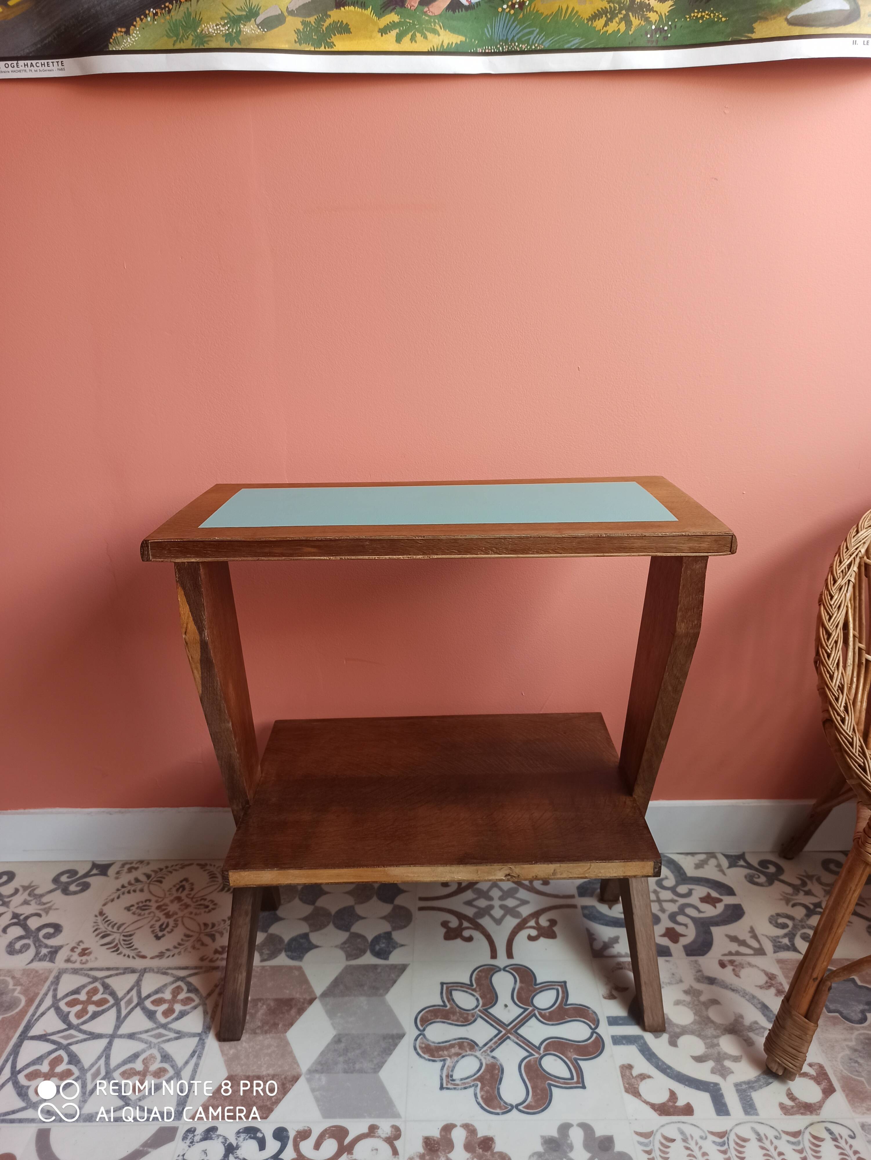 Scandinavian vintage bedside table