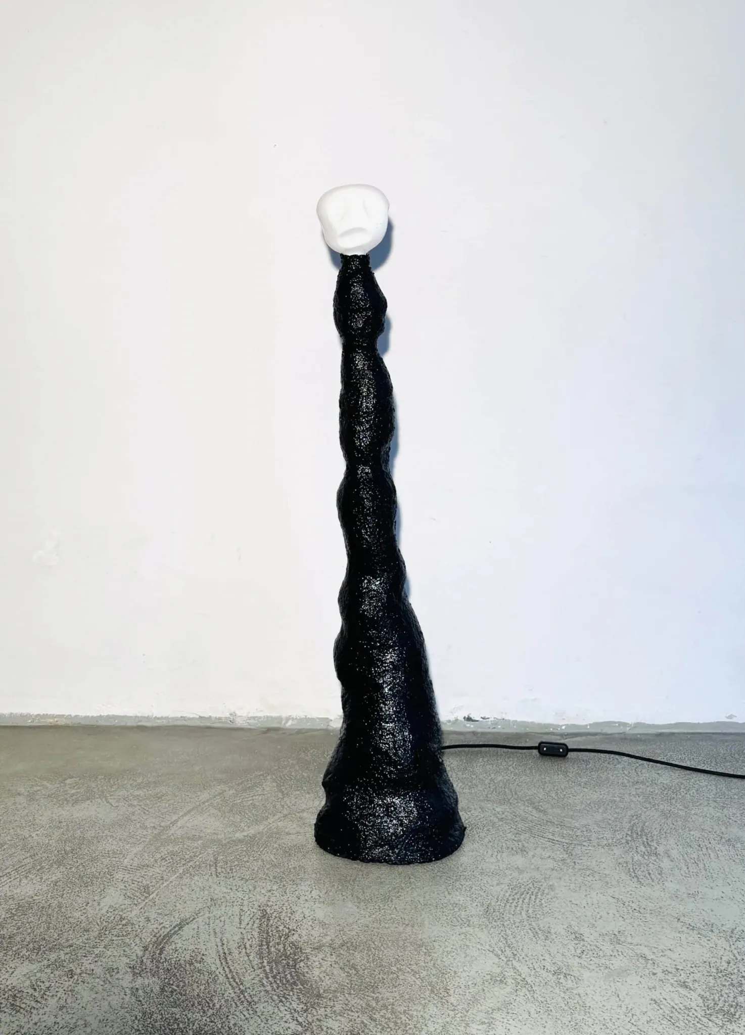 Lampe de sol Black Meteor par Jonathan Bocca pour Job Studio, Italie, 2023