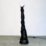 Lampe de sol Black Meteor par Jonathan Bocca pour Job Studio, Italie, 2023