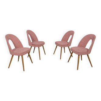 Chaises de salle à manger par Antonín Šuman pour Tatra, années 1960, Set de 4