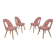 Dining Chairs by Antonín Šuman  for Tatra, 1960s, Set of 4