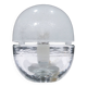 Italian Design Table Lamp of Thick Solid Glass from 1960