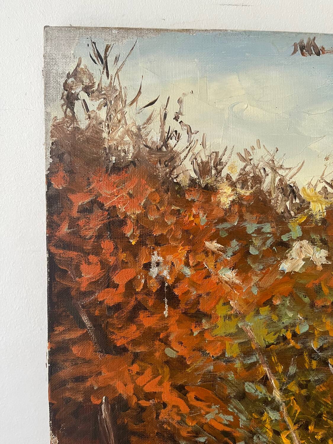 Forêt de Fontainebleau, signé R Vacher