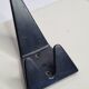 Black and white wall coat rack, space age, 60s