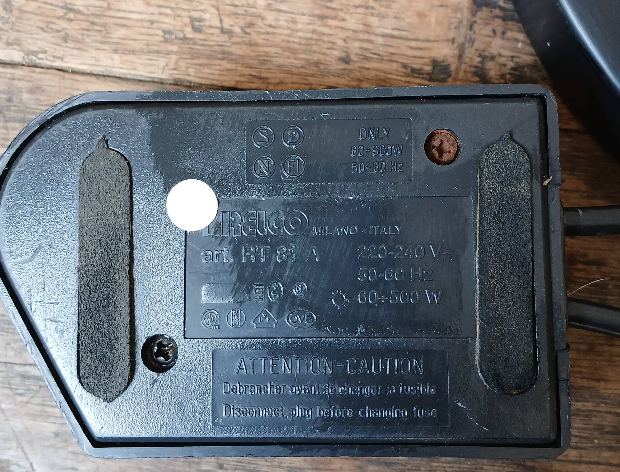 Relco Milano 1980, halogen floor lamp