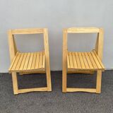 Vintage folding chairs
