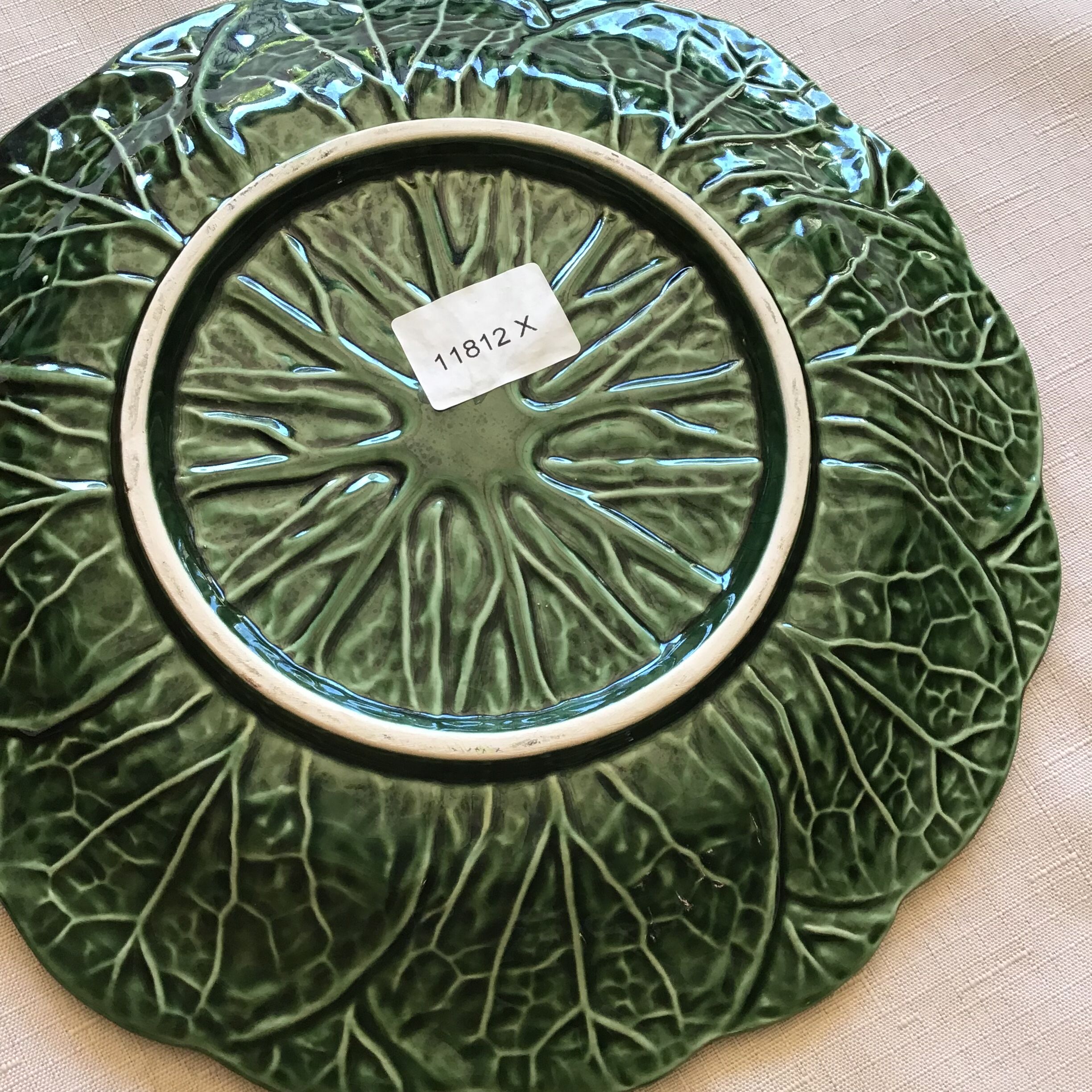 6 plates green slurry cabbage leaf
