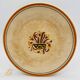 6 dessert plates, Creil and Montereau – Pansy model.
