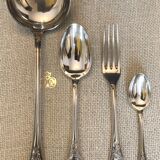 Housewife in silver metal Christofle 35 pieces