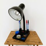 Desk lamp with organizer