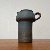 Studio pottery vase by Theodor Bogler for Maria Laach, mid-century German, 1960s.