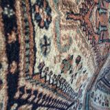 Vintage Hand knotted Rug 100% wool