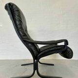 Vintage Mid Century Ingmar Relling Leather Lounge Chair