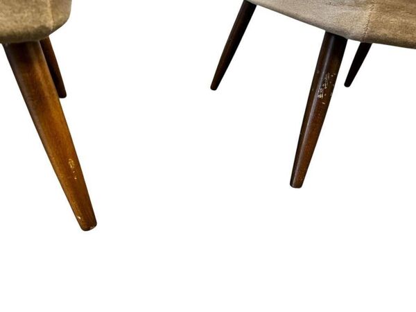 Ensemble de 2 fauteuils cocktail vintage / fauteuils / petits fauteuils