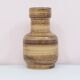 Vintage brown ceramic vase