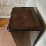Commode meuble entrée 4 tiroirs et tablette escamotable ancienne