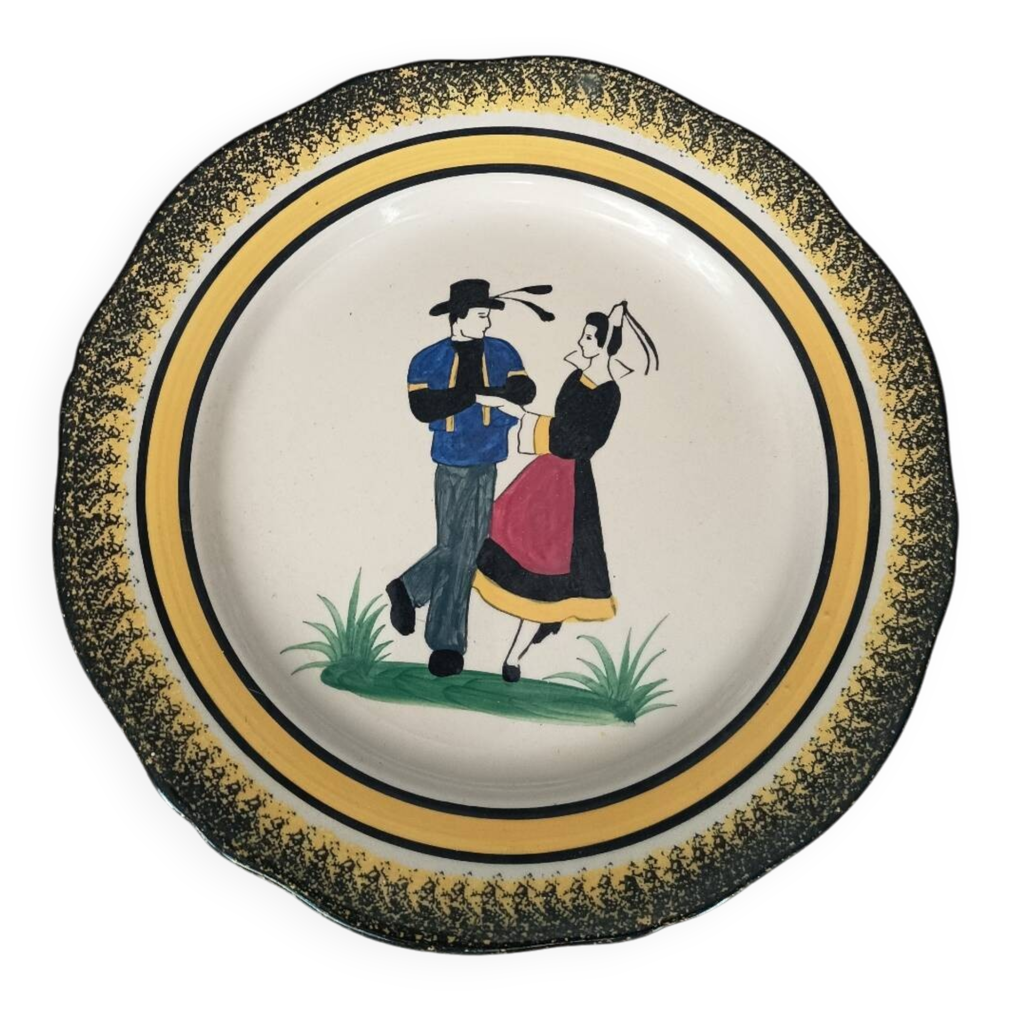 Henriot Quimper Plate