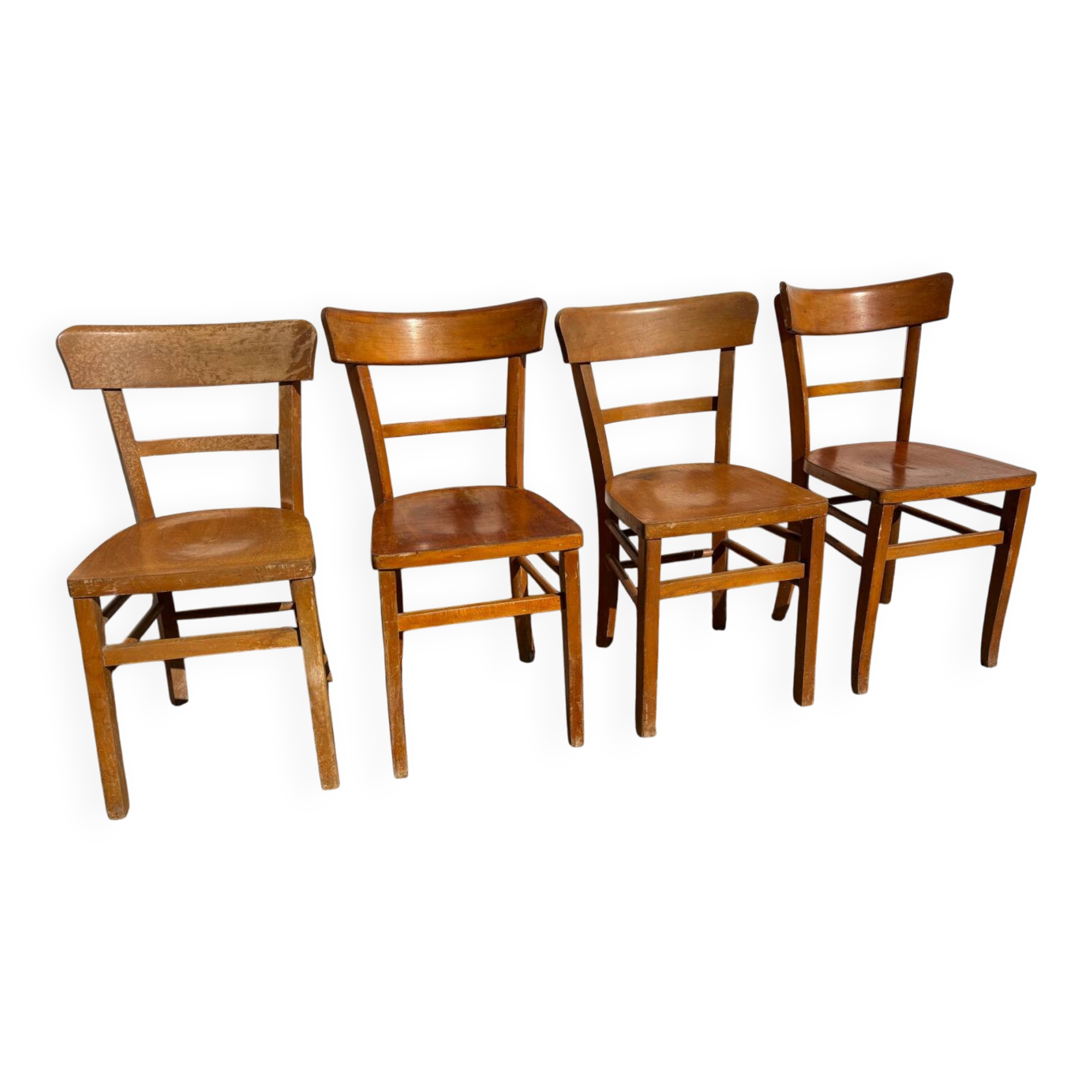 Set of 4 Luterma bistro chairs