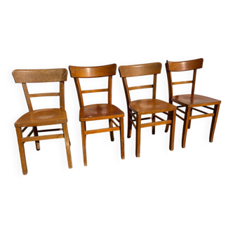 Set of 4 Luterma bistro chairs