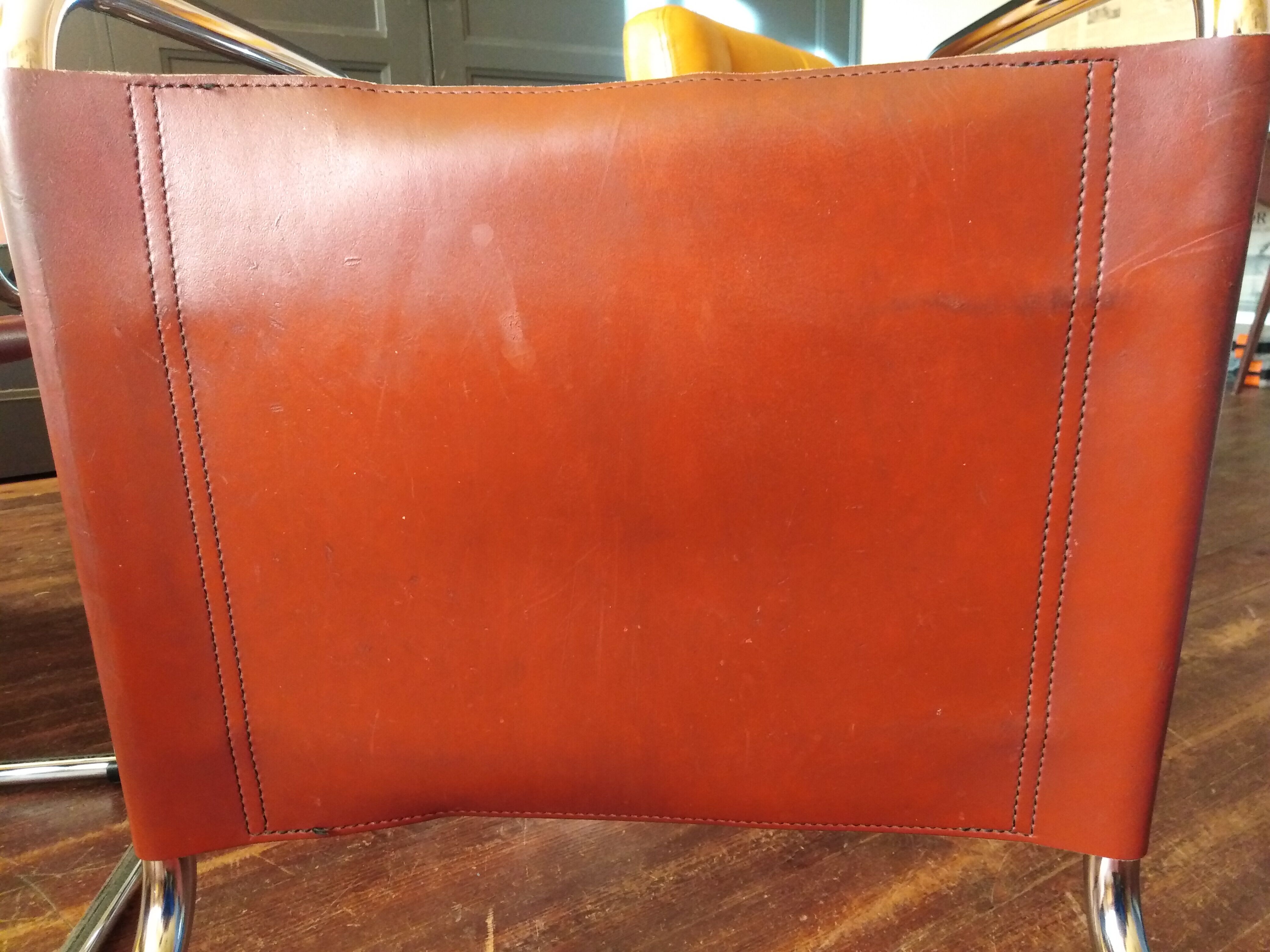 4 Marcel Breuer design chairs, model B33