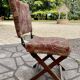 Chaise pliante de théâtre 1900