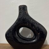 Vase berbère fait main - bleu marine