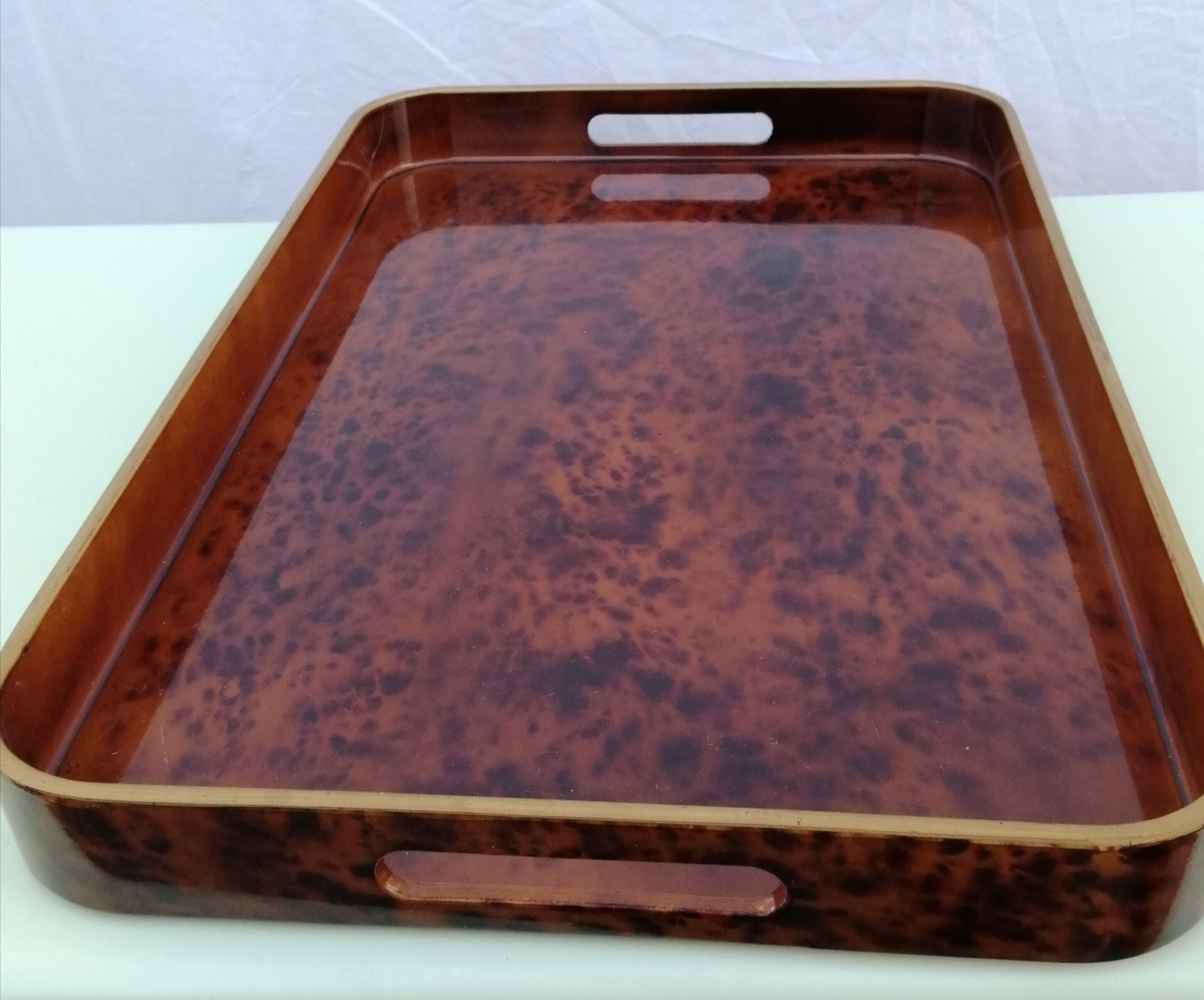 Lancel Paris serving tray vintage 1970