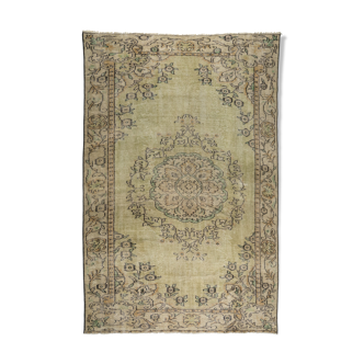 Tapis vintage anatolien fait main 283 cm x 172 cm